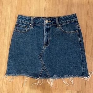 PacSun Jean skirt